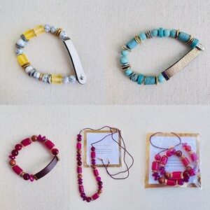 Keep Collective Story Beads Necklace and Bracelets Available in my Closet